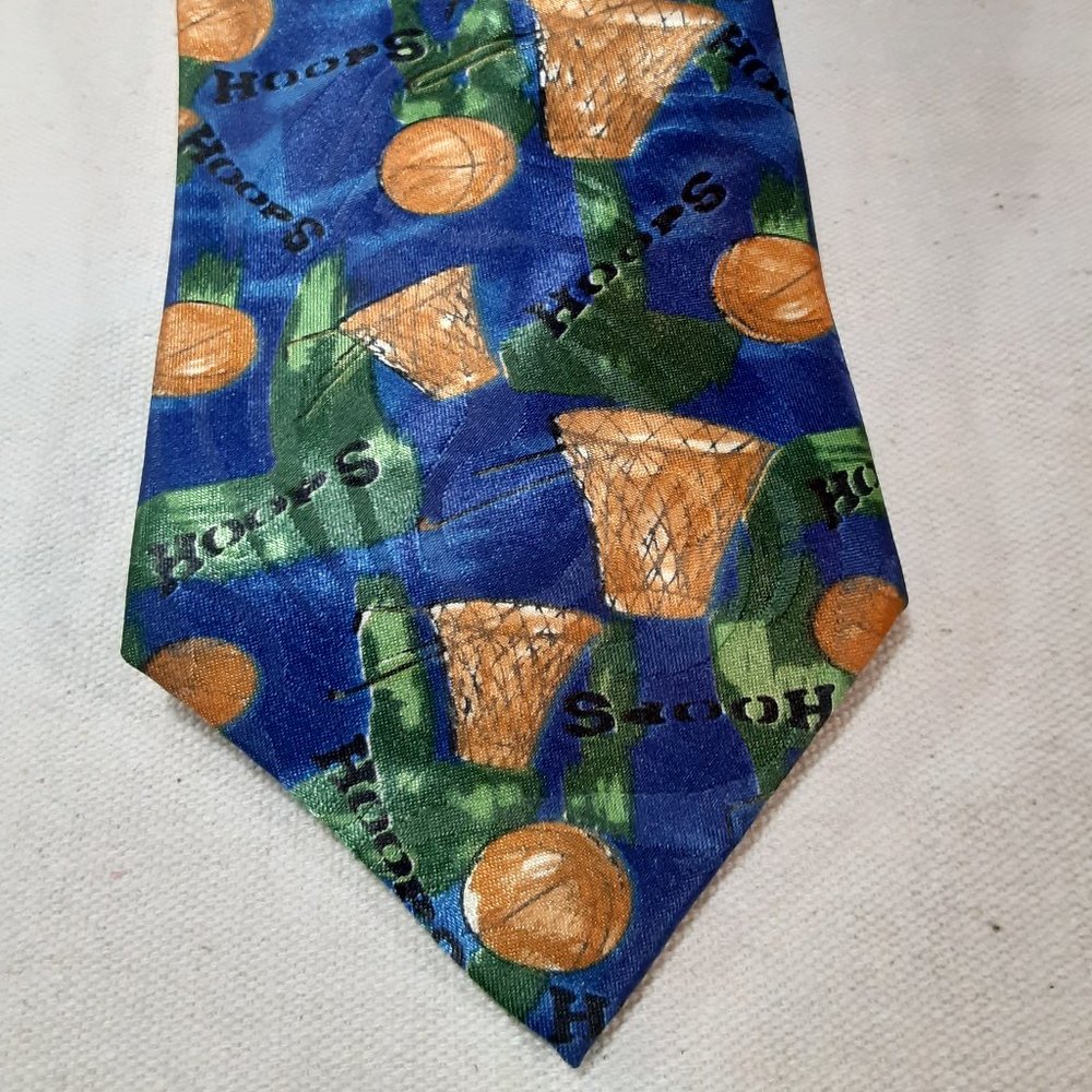 A Hoops Tie in Standout Colors!  #127